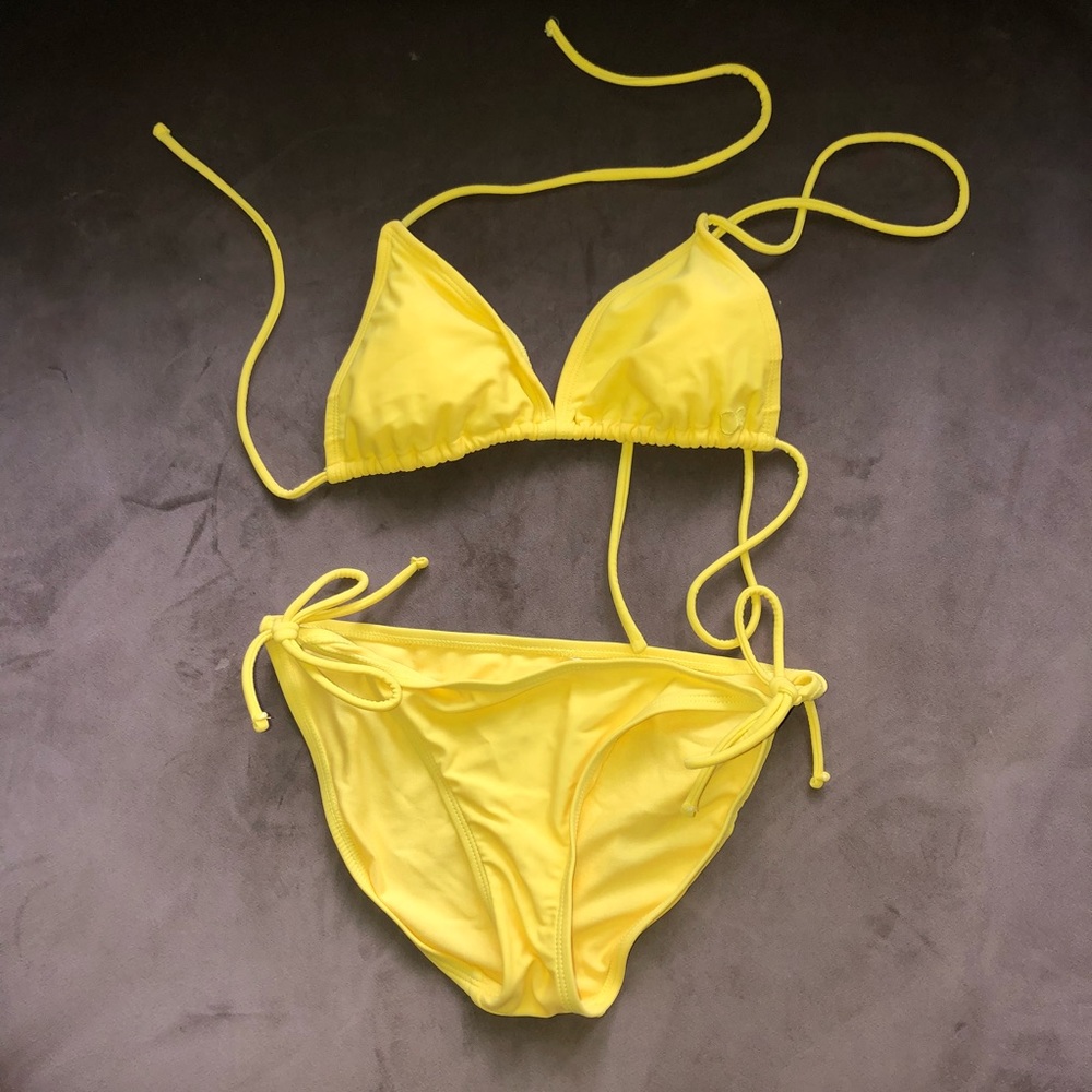 Yellow Op swim suit